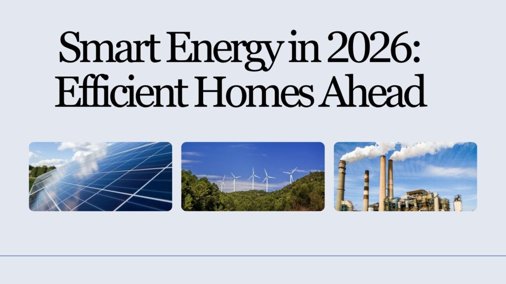 Smart devices for saving energy in 2026 – eco-friendly and efficient home technology