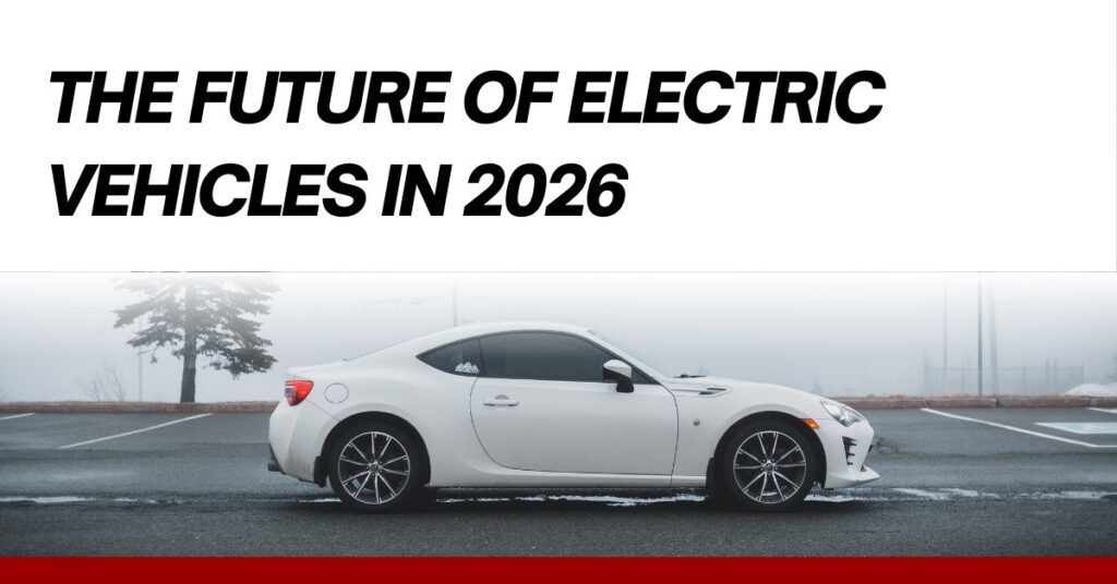 Electric vehicle charging at a modern station representing the evolution of EVs in 2026