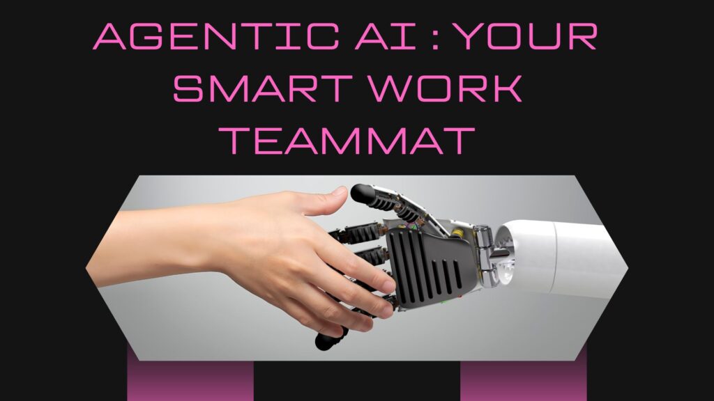Agentic AI revolution showing artificial intelligence working as an autonomous teammate in a modern workplace