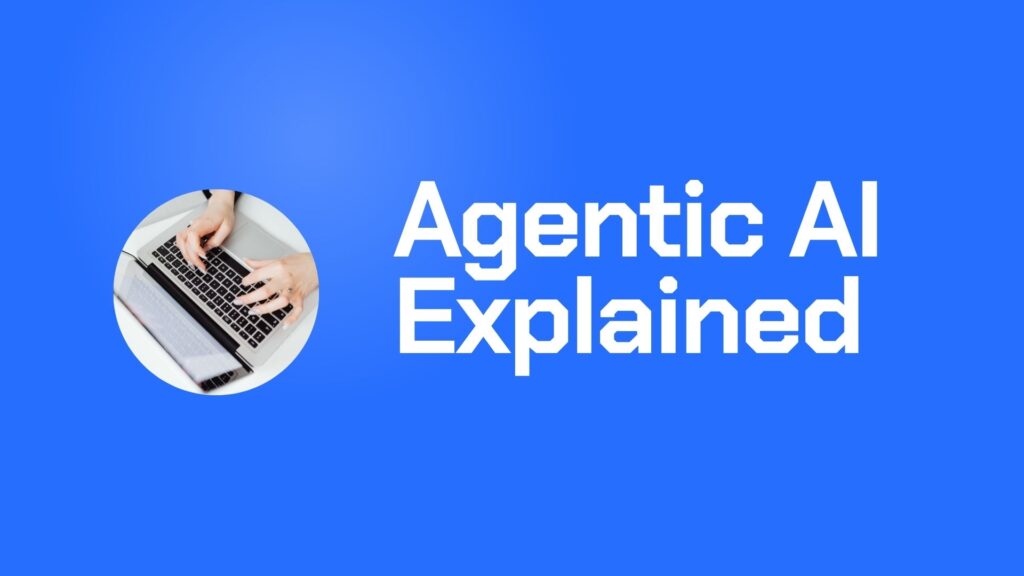 Agentic AI system working toward goals by planning tasks, executing actions, and supporting human decision-making